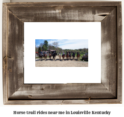 horse trail rides near me in Louisville, Kentucky